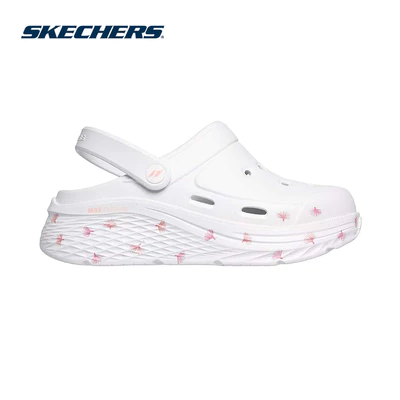 Giày Clog Nữ Skechers Foamies Max Cushioning Elite Zinnia - 111698-WTPK