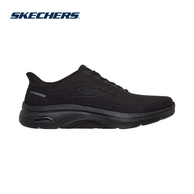 Giày Thể Thao Nam Skechers Slip-Ins GOwalk Arch Fit 2.0 Percy Đi Bộ - 216812-BBK APMA