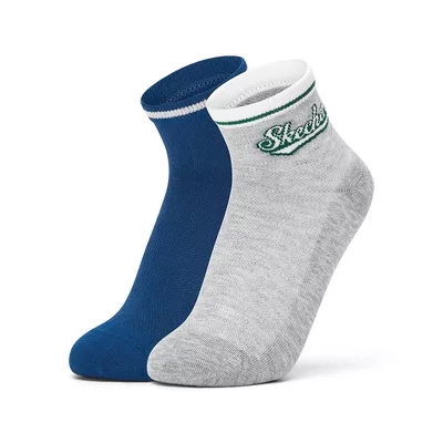 Vớ Thể Thao Bé Trai Skechers SKX Court Club Socks Quarter Socks (2 Pairs) - L226B026-06G9