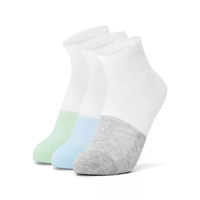 Vớ Thể Thao Trẻ Em Skechers Socks Quarter Socks (3 Pairs) - L226K043-06J2