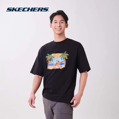 Áo Thun Tay Ngắn Unisex Skechers Skechers X Cloakwork Short Sleeve Tee - SL326U664-0018