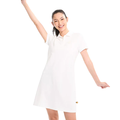 Short Sleeve Polo Dress Nữ Skechers Lifestyle Physical Academia Collection Trendy - L125W045-00QF Online Sale