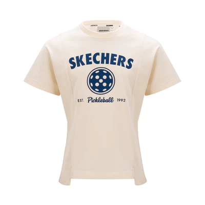 Áo Thun Tay Ngắn Bé Gái Skechers Pickleball Short Sleeve Tee - SL225G105-01B4 Online Sale