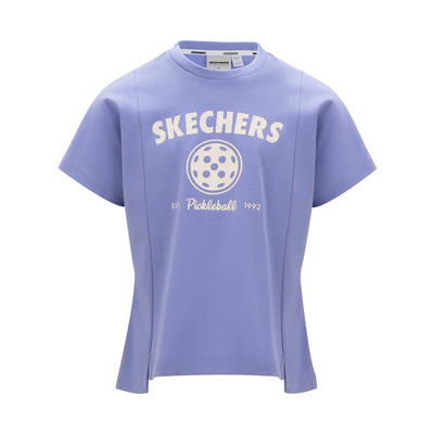 Áo Thun Tay Ngắn Bé Gái Skechers Pickleball Short Sleeve Tee - SL225G105-LV01 Online Sale