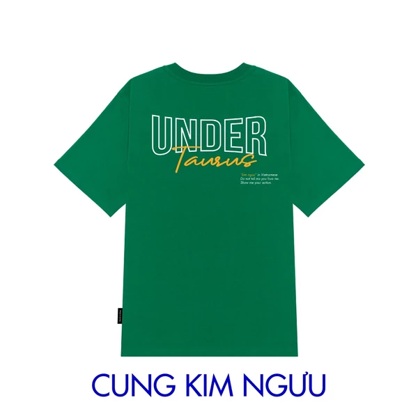 Áo thun UNDER Kim Ngưu "12 Cung Hoàng Đạo" + UTS016