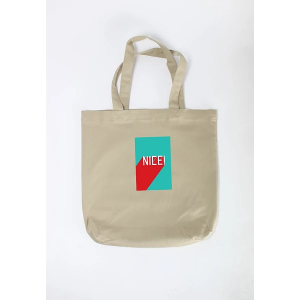 Túi Tote Nữ In Hình Nice có sẵn