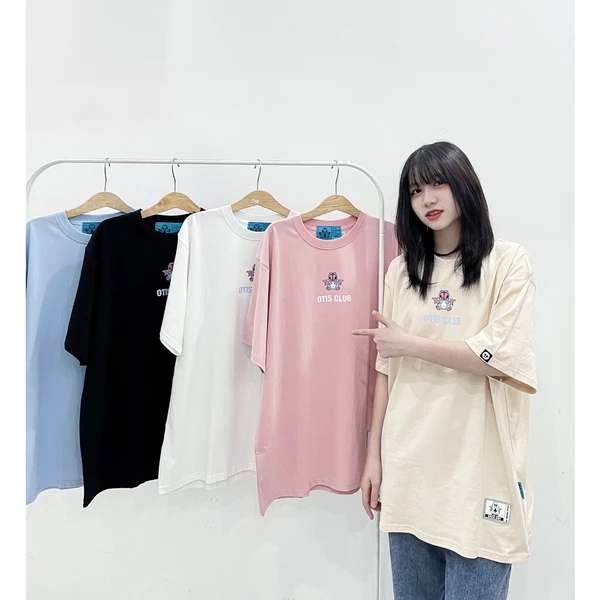 Áo thun tay lỡ unisex local brand Otis Club - Tee Basic 02