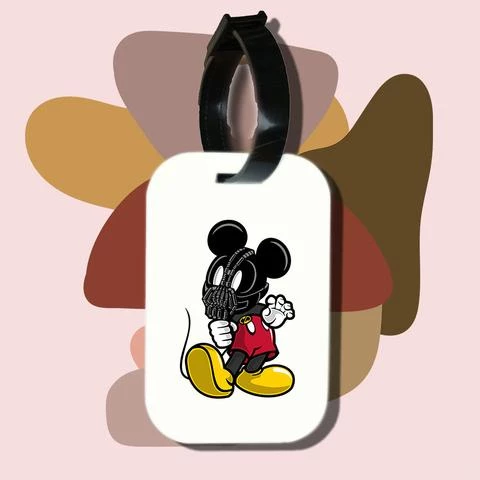 Thẻ hành lý cho túi xách balo du lịch in hình star wars mickey bane (nhiều màu)