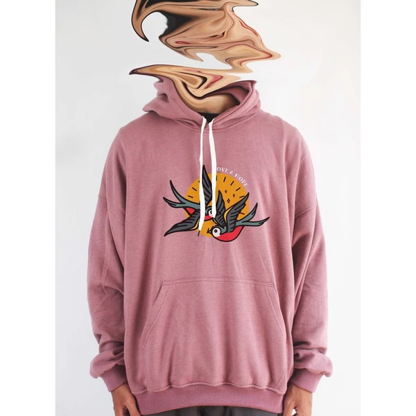 Áo hoodie unisex chodole chất liệu hoodie nỉ, đẹp form rộng cho cả nam và nữ in hình độc đáo Ink Art - Love and hope