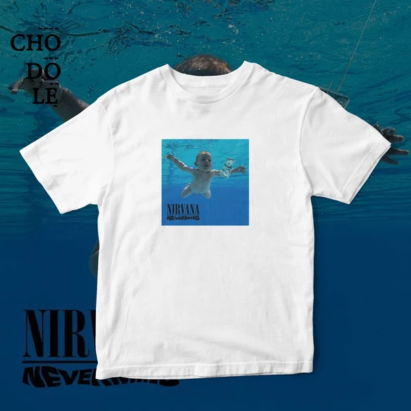 ÁO THUN UNISEX COTTON 100% IN HÌNH Nirvana - Nevermind (Album cover)