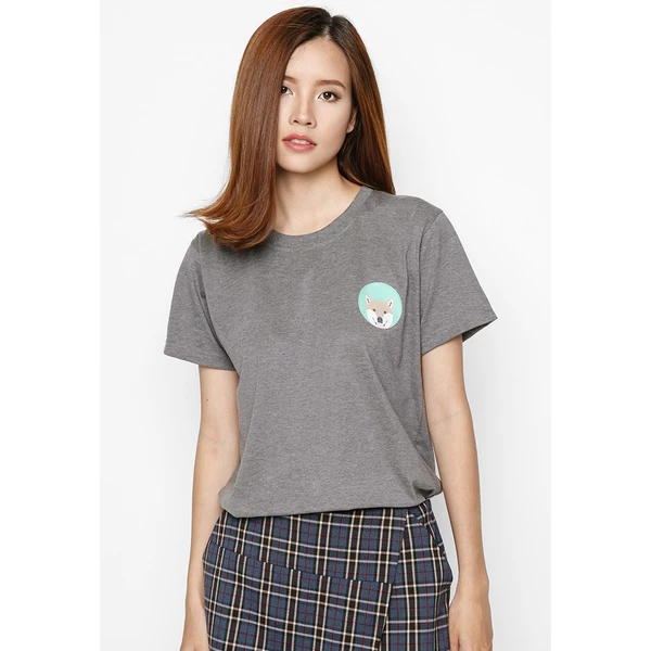Áo thun tay ngắn unisex Chodole cho cả nam và nữ, chất liệu vải cotton in hình thú cưng Pet Lovers -Shiba Inu