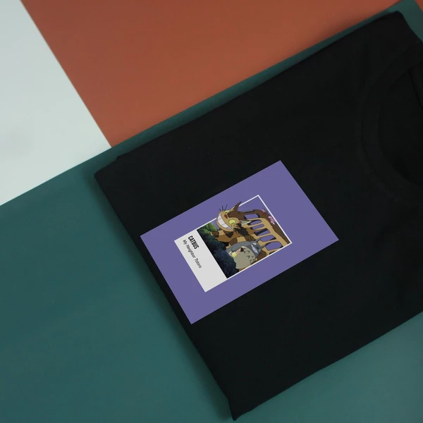 Áo thun tay ngắn unisex Chodole cho cả nam và nữ, chất liệu vải cotton in hình Pantone - Catbus