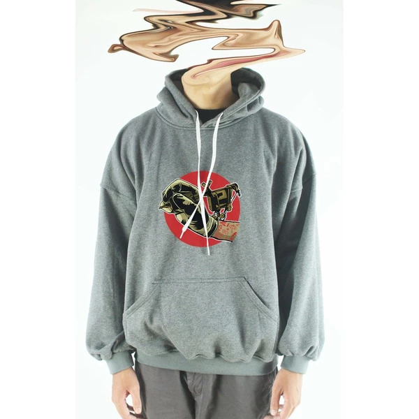 Áo hoodie unisex chodole chất liệu hoodie nỉ, đẹp form rộng cho cả nam và nữ in hình độc đáo Tattoo Machine