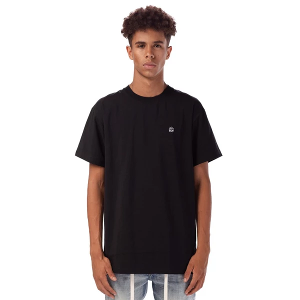 Áo Thun Đen 5THEWAY Logo Đen nằm trong bộ sưu tập RTW họa tiết logo mini với kiểu Traditional Fit Tee