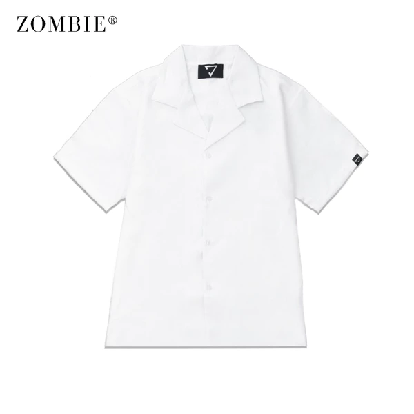 Áo sơ mi ZOMBIE® Short Sleeve Pyjama Shirt - White