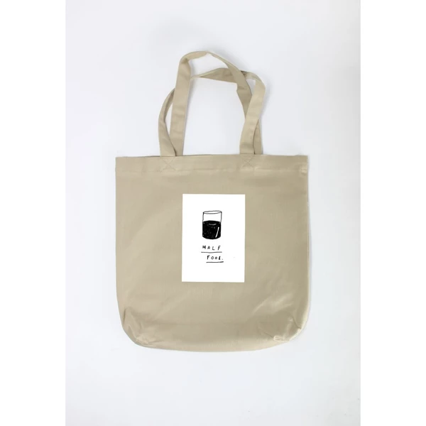 Túi Tote Nữ In Hình Half Fool giá rẻ, có sẵn 2 màu