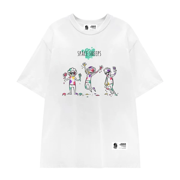 Áo Thun Space Sheeps -  Funny, Áo Phông Tay Lỡ Unisex Form Rộng