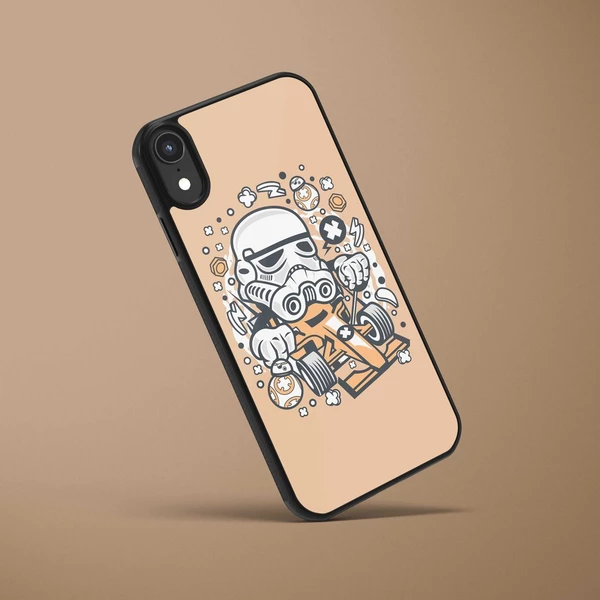 Ốp lưng iphone in hình Super Heroes Series - Trooper Formula Racer (đủ model iphone)