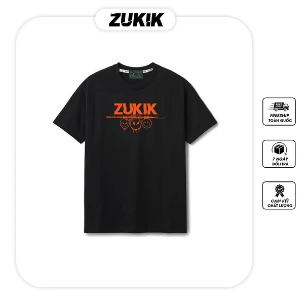 Áo thun tee phông nam nữ tay lỡ oversize form rộng ZUKIK - Emotion