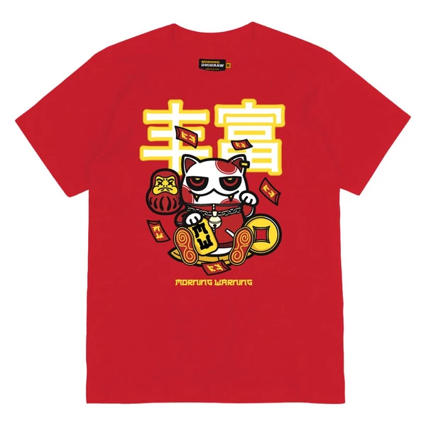 Áo Money Cat - Đỏ