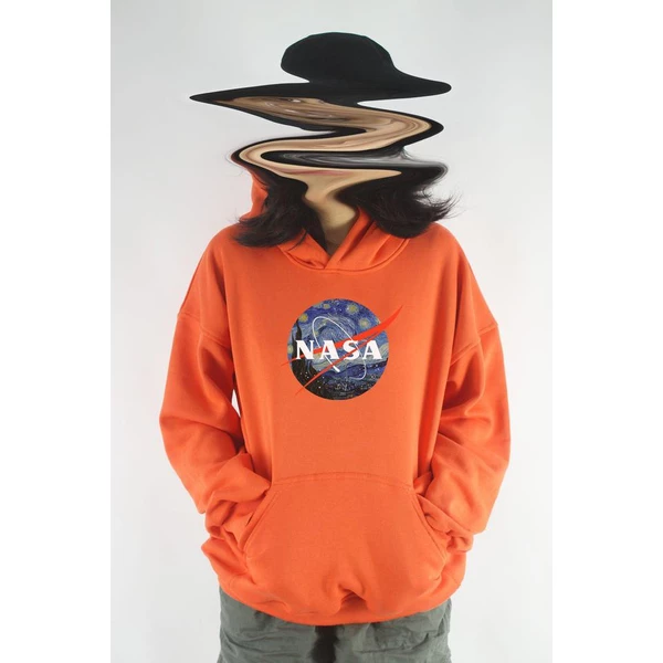 Áo hoodie unisex chodole chất liệu hoodie nỉ, đẹp form rộng cho cả nam và nữ in hình độc đáo Nasa - Starry Night