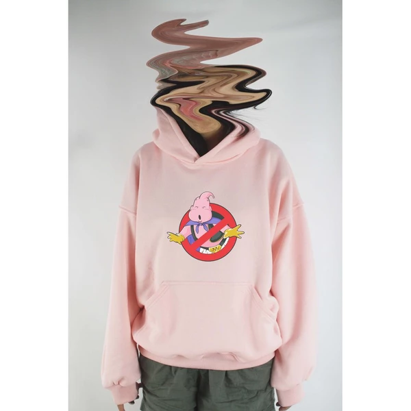 Áo khoác hoodie unisex cotton hình Dragon Ball - Mabu Ghost Buster (nhiều màu)