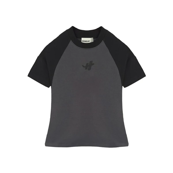 Áo Thun TEE H RAGLAN BABYTEE  Nam/Nữ 3 màu Cổ Tròn - HIGHCLUB Brand Chính Hãng
