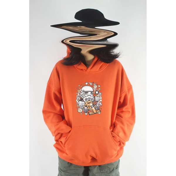 Áo khoác hoodie unisex cotton hình Star wars - Trooper Formula Racer (nhiều màu)