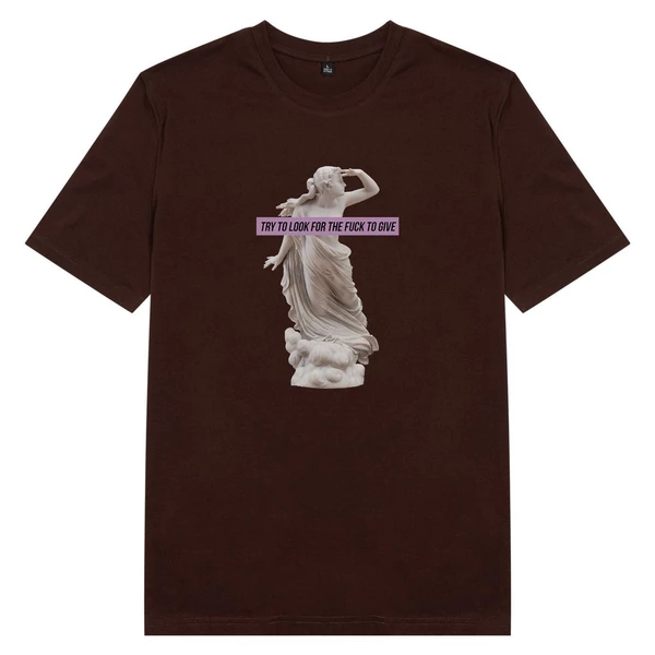 Áo thun cotton 100% in hình  Try to look for the f**k to give