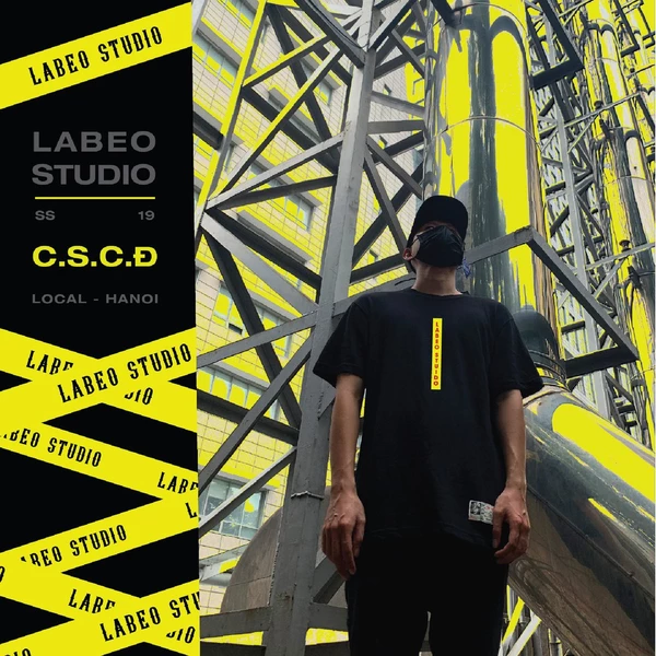 LB10 Áo phông, áo thun, áo dáng oversize, CSCĐ, local brand Labeo