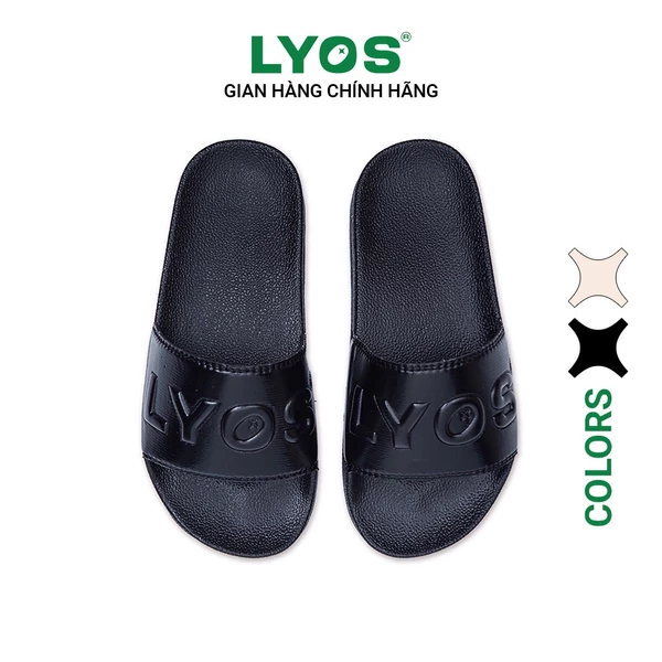 Dép LYOS Padded Slippers Đen/ Kem