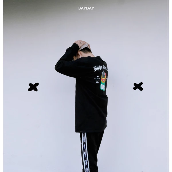 LB60 Áo Sleeve shirt  hiphop never cai local brand oversize