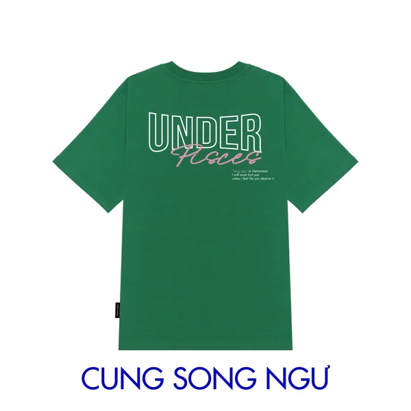 Áo thun UNDER Song Ngư "12 Cung Hoàng Đạo" + UTS026
