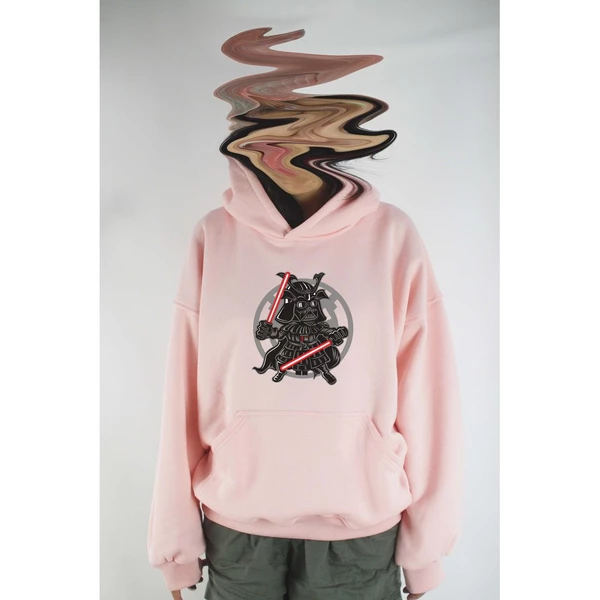 Áo khoác hoodie unisex cotton hình Star wars - Darkside Samurai (nhiều màu)