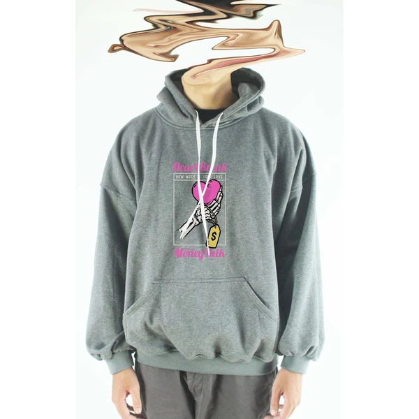 Áo hoodie unisex chodole chất liệu hoodie nỉ, đẹp form rộng cho cả nam và nữ in hình độc đáo Love For Sale