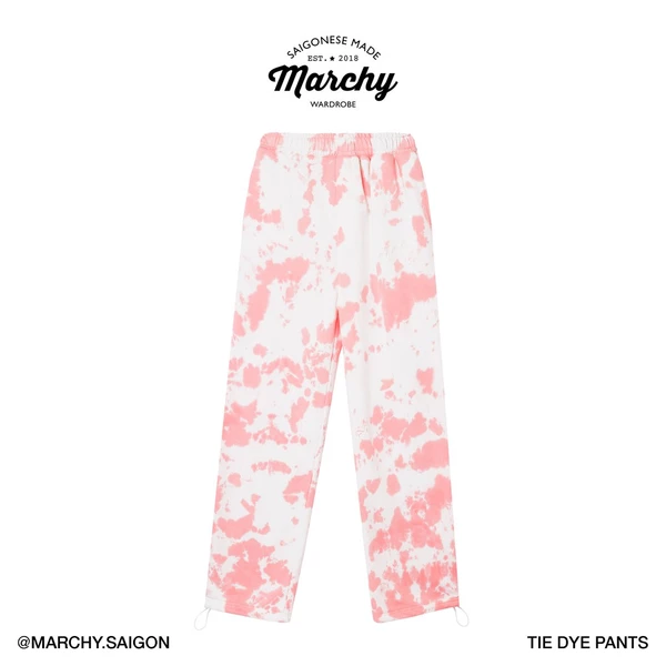 MARCHY - Tie Dye Pants - Quần Tie Dye ống suông