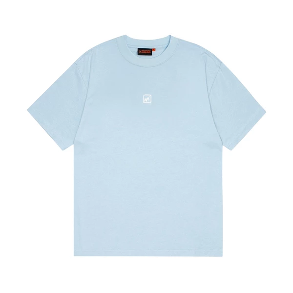 Áo thun Morning Warning Sketch Logo - Baby Blue