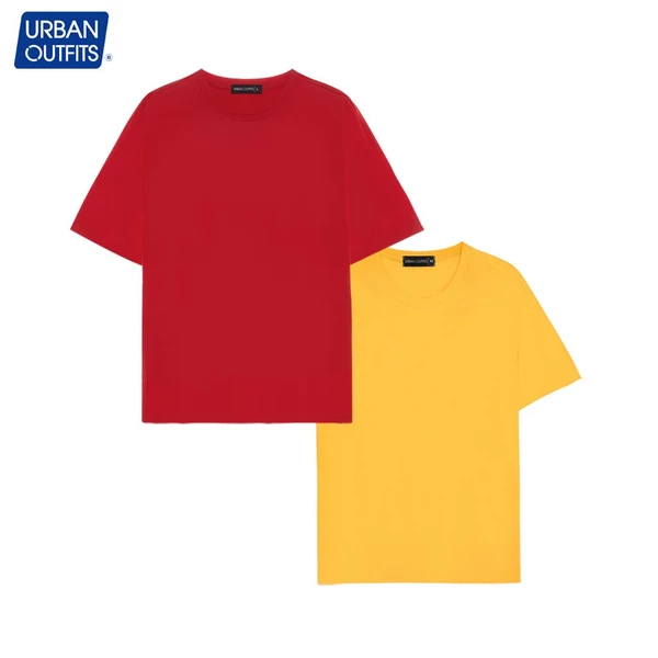 Áo Thun Nữ Tay Lỡ URBAN OUTFITS Form Rộng Unisex Overtee Trơn Big Size 100% Cotton Vải Mát Cổ Tròn Màu Xanh Lá ATO01GRN