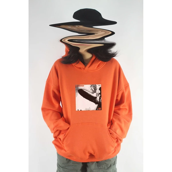 Áo khoác hoodie unisex cotton hình Led Zeppelin - Led Zeppelin (Album cover) (nhiều màu)