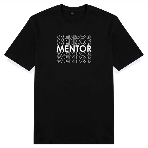 Áo thun ngắn tay unisex Chodole cho cả nam và nữ, chất liệu vải cotton in cotton in hình phim Start up - Mentor