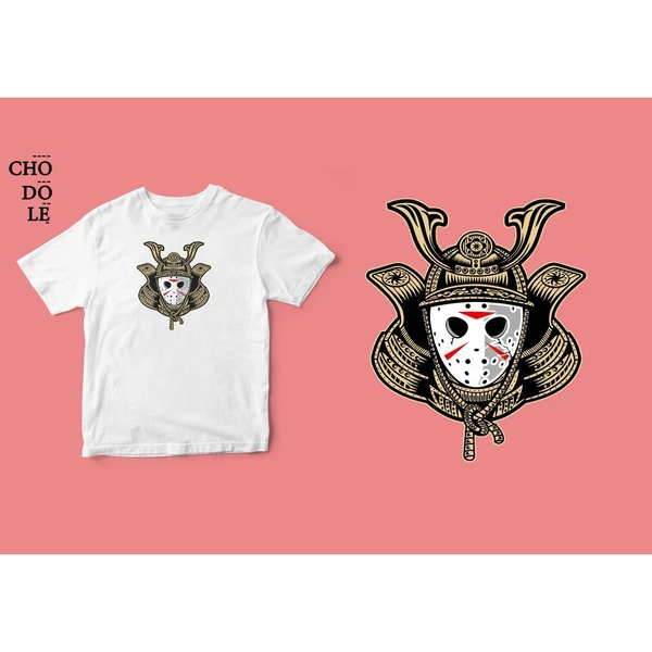 Áo thun unisex cotton 100% in hình Super Heroes Series - Samurai Jason (nhiều màu)