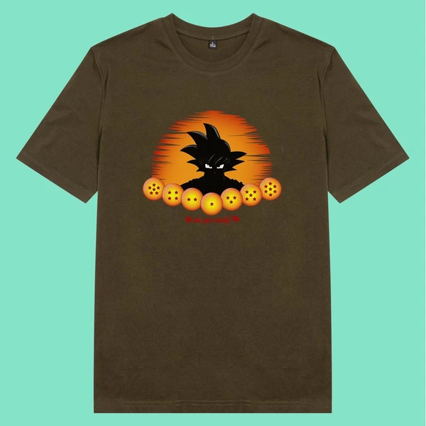  Áo thun tay ngắn unisex Chodole cho cả nam và nữ, chất liệu vải cotton in chữ Dragonball - Are you ready?