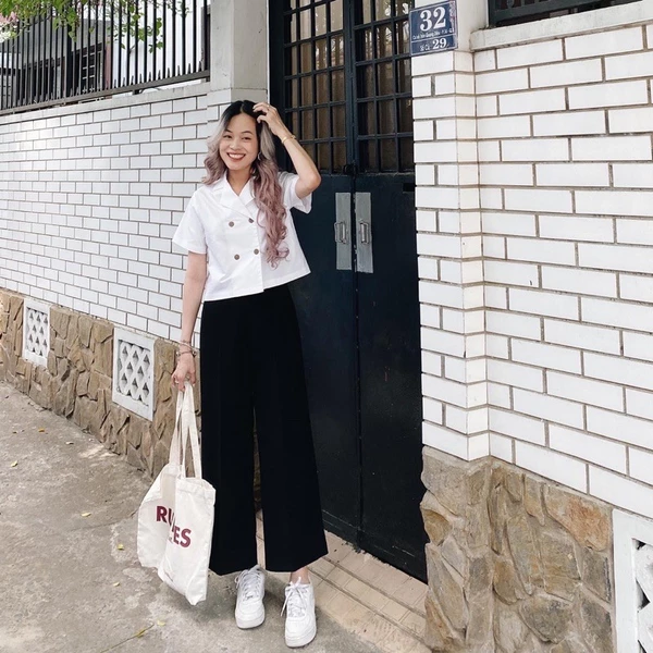 RUBIES Mochi Pants - Quần Dài Nữ Vải Tuyết Mưa Ống Suông Rộng