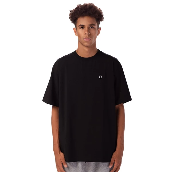 5THEWAY 5TW/RTW NEW TEE™ in ALL BLACK aka Áo Thun Đen Tay Ngắn Thêu Logo Đen