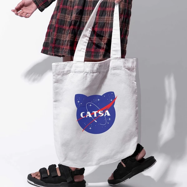 Túi vải tote bag của Chodole chất liệu túi canvas vải bố đẹp in hình độc đáo thú cưng Cat Lovers - Catsa