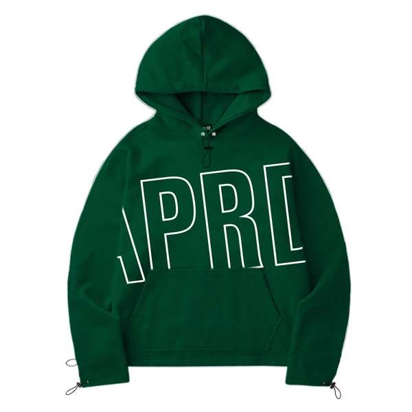 Áo Hoodie bigsize APRD xanh lá hottrend
