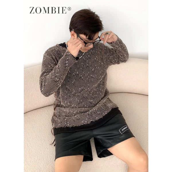 Áo ZOMBIE® Mesh Longsleeve - Brown