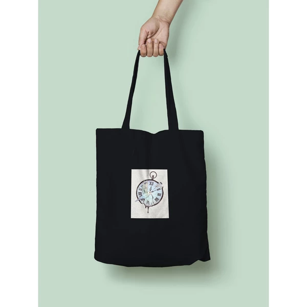 Túi tote unisex in hình Why waste time if were not long for this world