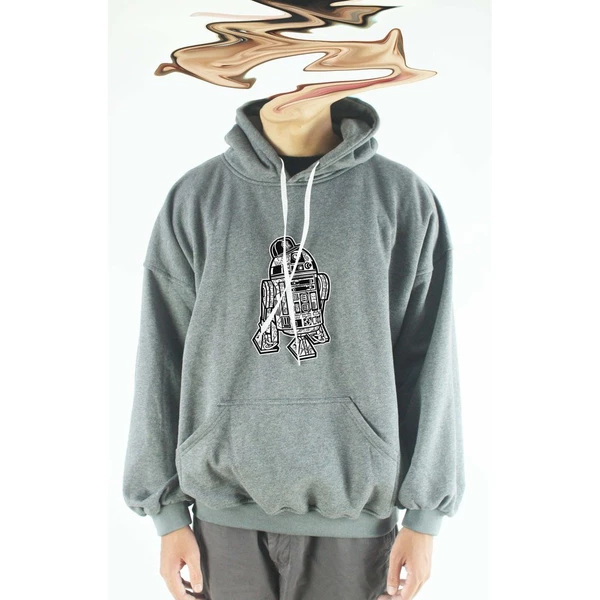 Áo hoodie unisex chodole chất liệu hoodie nỉ, đẹp form rộng cho cả nam và nữ in hình độc đáo Street R2D2