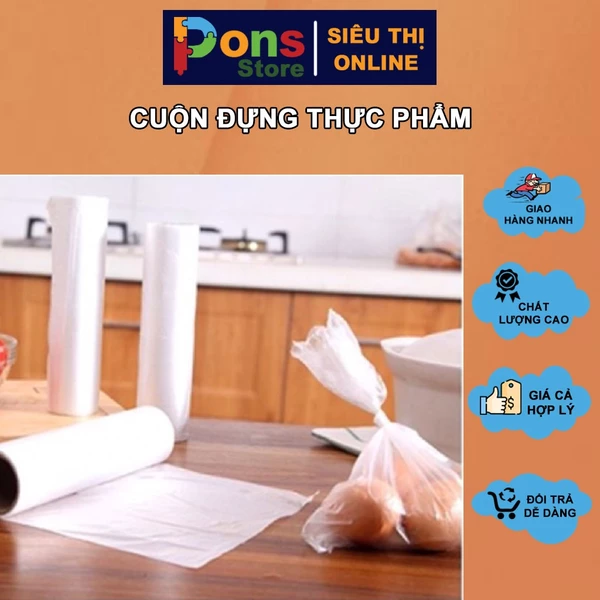 Cuộn đựng thực phẩm tiện lợi an toàn - PON36